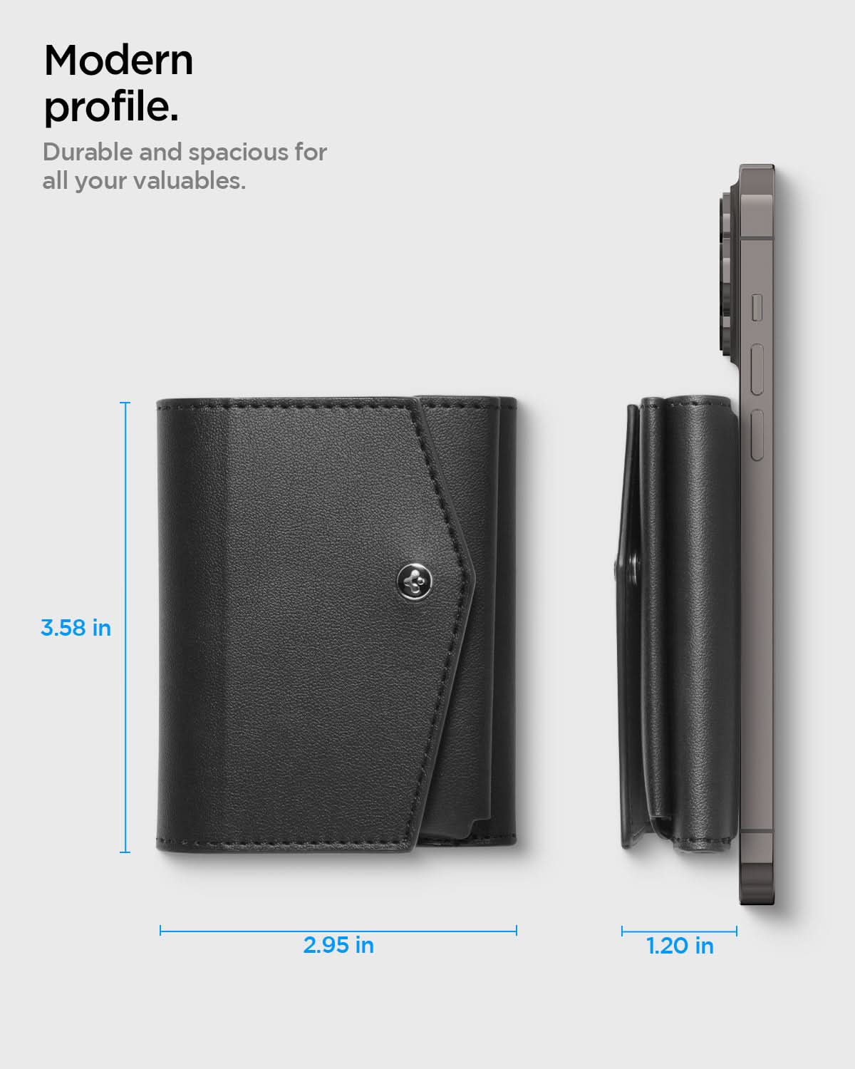 MagSafe Card Holder Valentinus Pro | 3 Cards (Mag Fit)