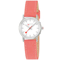 Mondaine Ladies Watch Classic White Coral