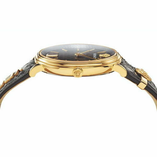 Versace Ladies Watch V-Circle 38mm Black Snake