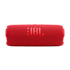 JBL FLIP 7 Waterproof Portable Speaker Bundle with gSport Carbon Fiber Case (Red)