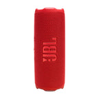 JBL FLIP 7 Waterproof Portable Speaker Bundle with gSport Carbon Fiber Case (Red)