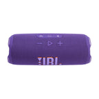 JBL FLIP 7 Waterproof Portable Speaker Bundle with gSport Carbon Fiber Case (Purple)