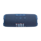 JBL FLIP 7 Waterproof Portable Speaker Bundle with gSport Carbon Fiber Case (Blue)