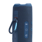 JBL FLIP 7 Waterproof Portable Speaker Bundle with gSport Carbon Fiber Case (Blue)