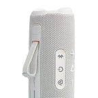 JBL FLIP 7 Waterproof Portable Speaker Bundle with gSport Carbon Fiber Case (White)