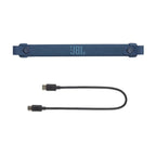 JBL CHARGE 6 Waterproof Portable Speaker Bundle with gSport Carbon Fiber Case (Blue)