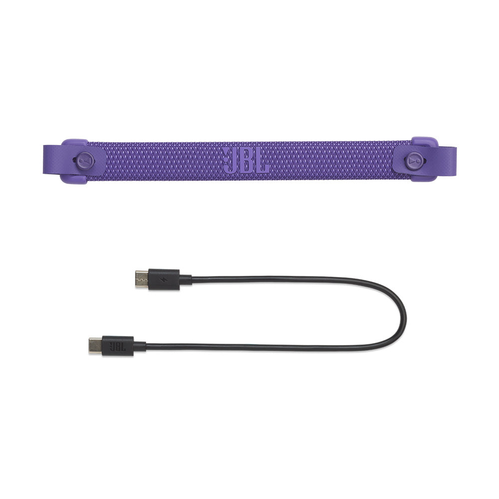 JBL CHARGE 6 Waterproof Portable Speaker Bundle with gSport Carbon Fiber Case (Purple)