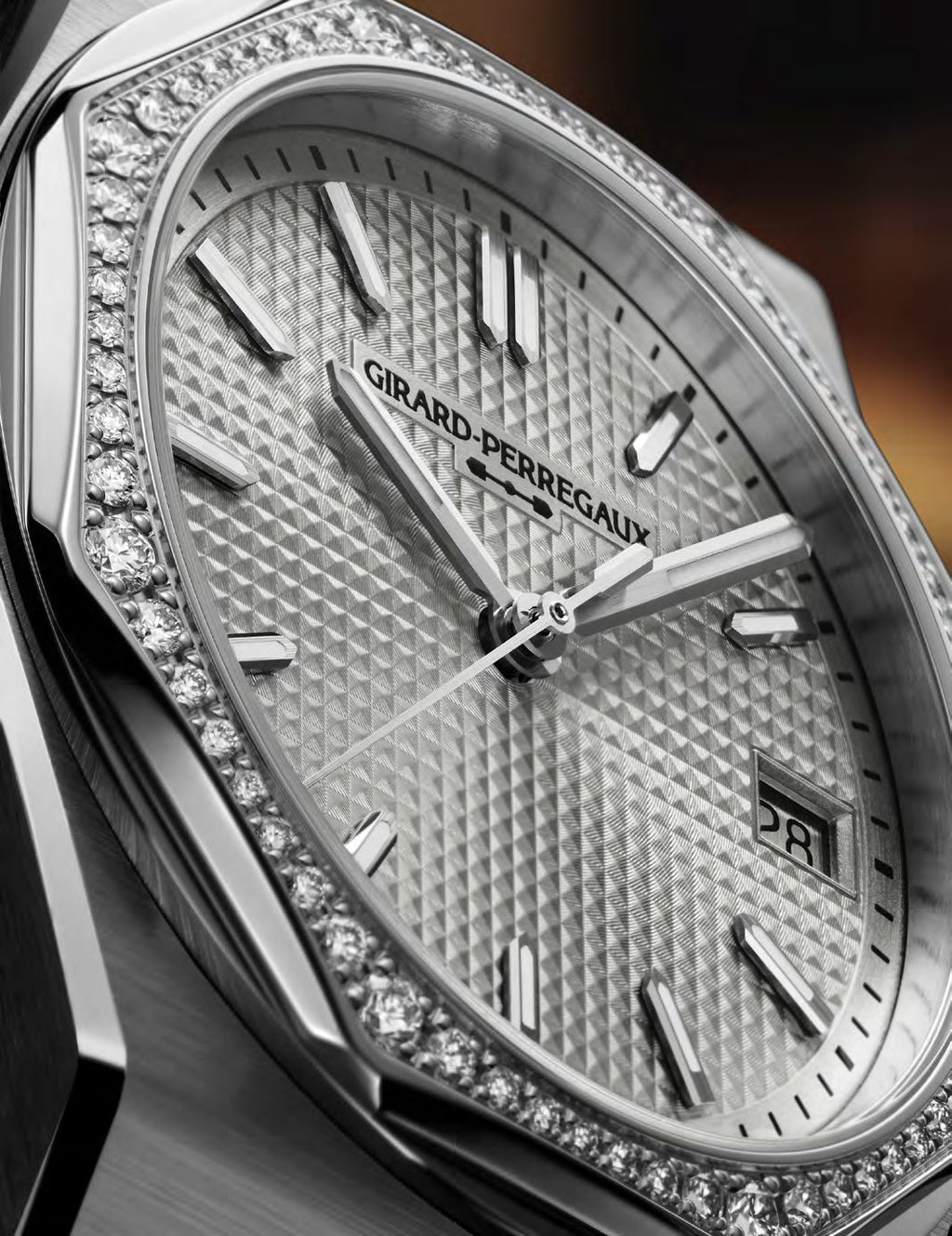 Laureato Fifty Self-Winding | 36mm, Diamond-Set