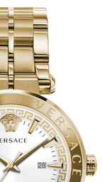 Versace Men's Watch Aion 44mm White Gold