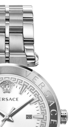 Versace Men's Watch Aion 44mm White Silver