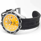 Roamer Rockshell Mark III Scuba Men's Yellow Watch