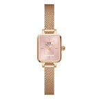 Daniel Wellington Quadro Mini Melrose Rose Gold Blush  Ladies Watch