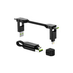 inCharge® X - 100W, 6in1 keyring cable