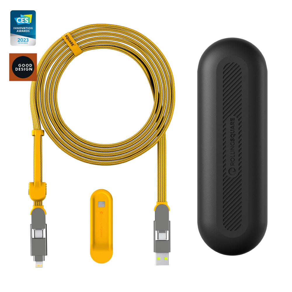 inCharge® XL 3m / 10ft - 100W, 6in1 ultra long cable