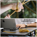 inCharge® XL 2m / 6.6ft - 100W, 6in1 super long cable
