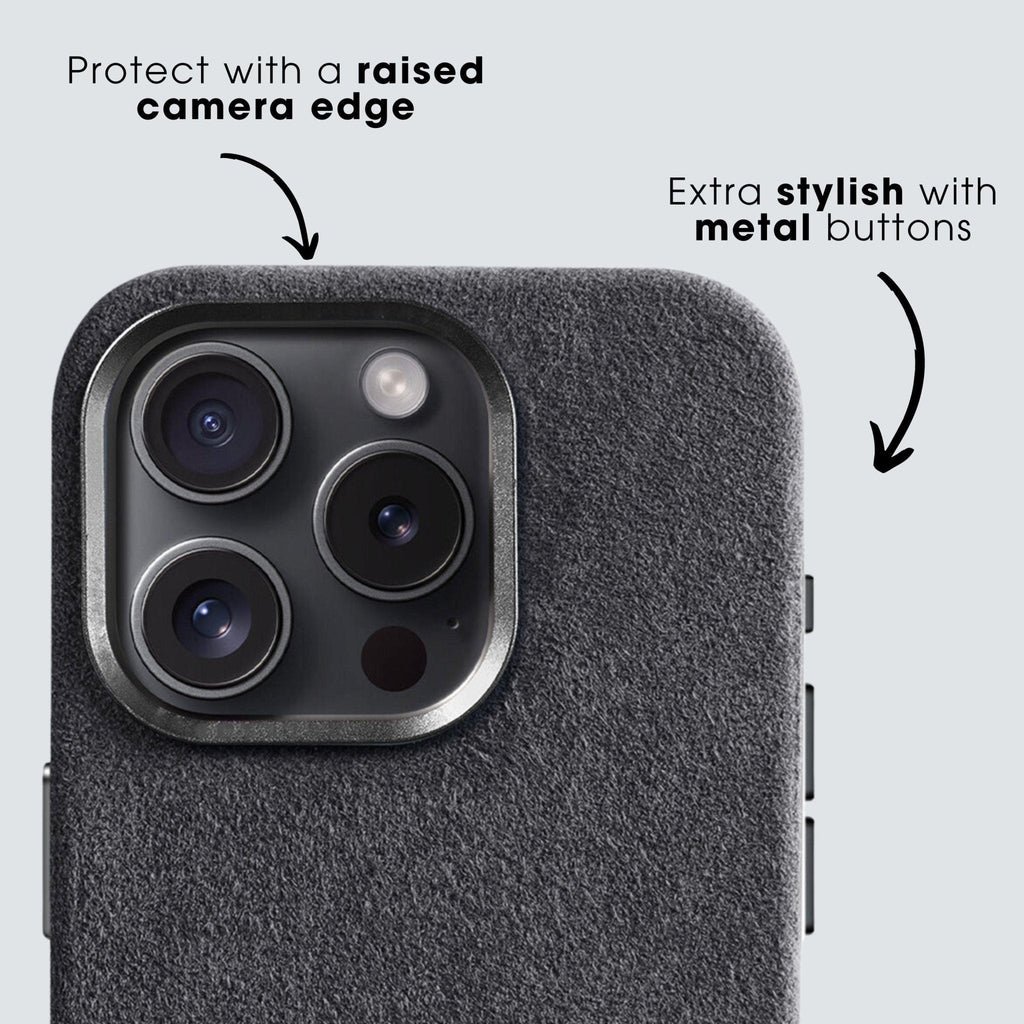 iPhone 11 Pro Max - Alcantara Case - Space Grey