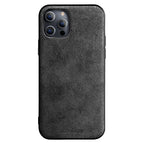 iPhone 12 & 12 Pro - Alcantara Back Cover - Space Grey