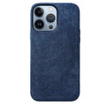 iPhone 13 Pro - Alcantara Case - Ocean blue