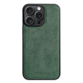 iPhone 13 Pro Max - Alcantara Back Cover - Midnight Green