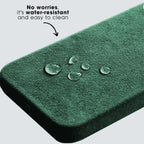 iPhone 13 Pro Max - Alcantara Case- Midnight Green