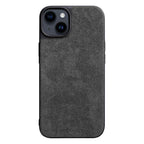 iPhone 14 Plus - Alcantara Back Cover - Space Grey