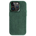 iPhone 14 Pro Max - Alcantara Case- Midnight Green