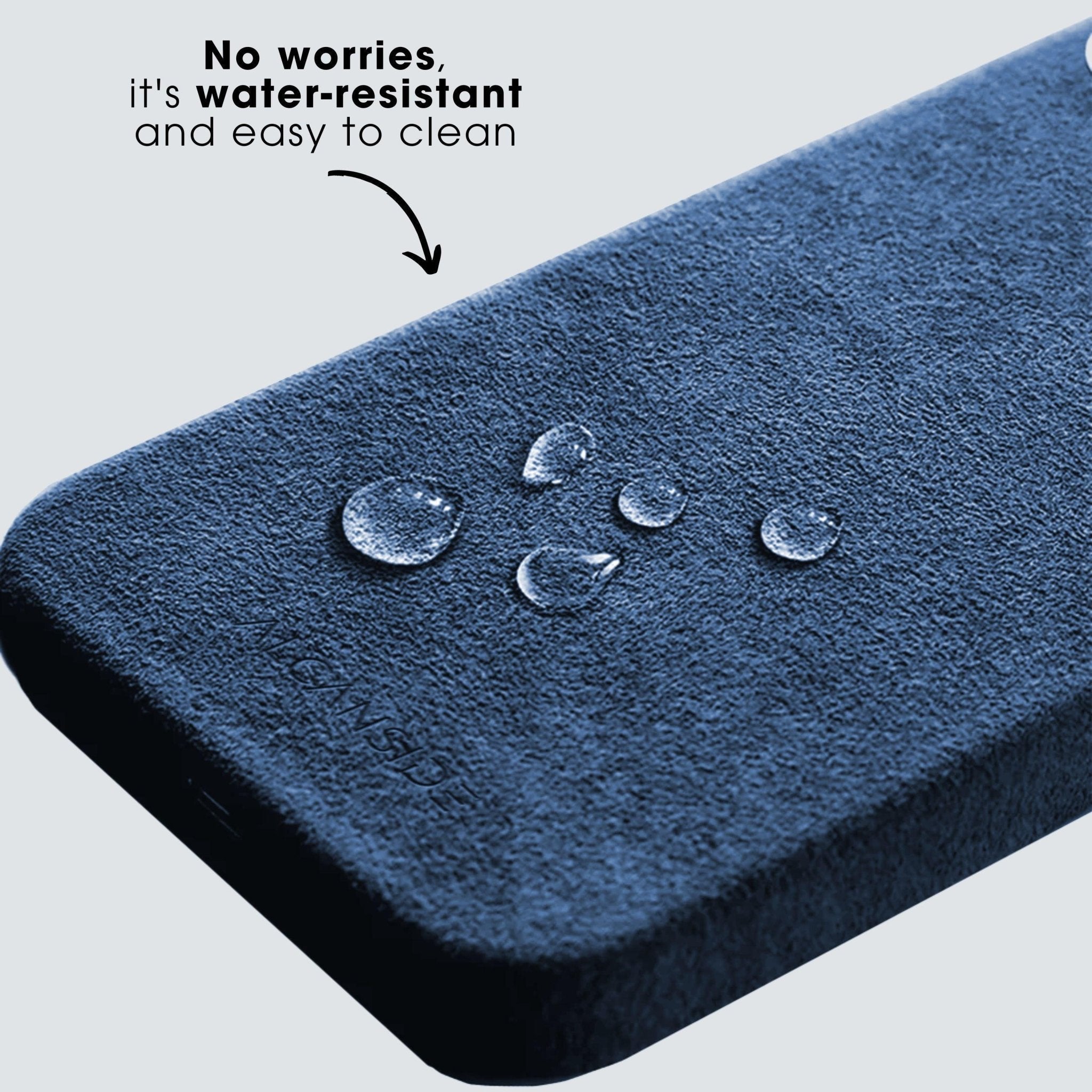 iPhone 14 Pro Max - Alcantara Case - Ocean blue