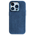 iPhone 14 Pro Max - Alcantara Case - Ocean blue