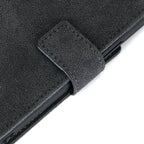 iPhone 14 Pro - Wallet Alcantara Case - Space Grey