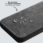 iPhone 15 - Alcantara Case - Space Grey