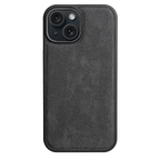 iPhone 15 Plus - Alcantara Back Cover - Space Grey