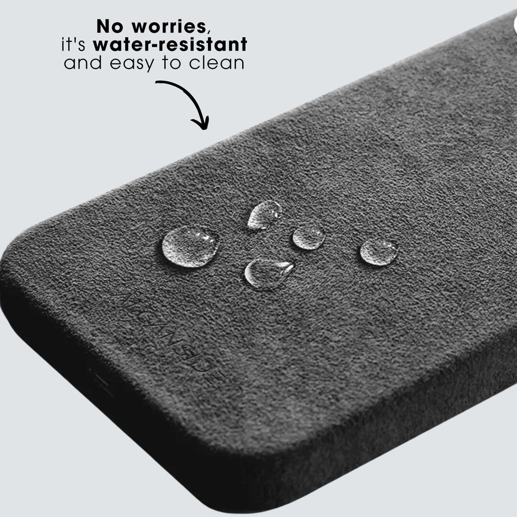 iPhone 15 Plus - Alcantara Case - Space Grey