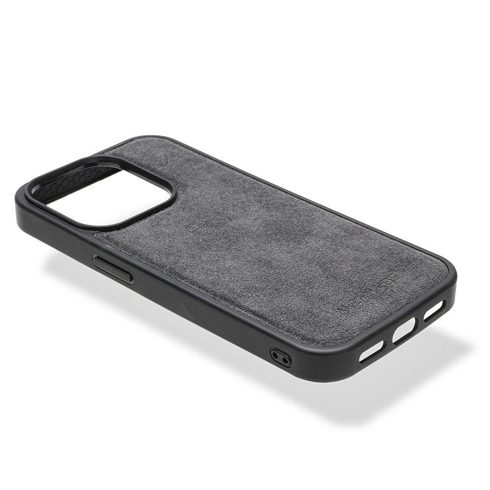 iPhone 15 Pro - Alcantara Back Cover - Space Grey