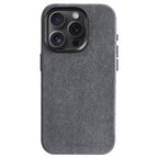 iPhone 15 Pro - Alcantara Case - Nardo Gray