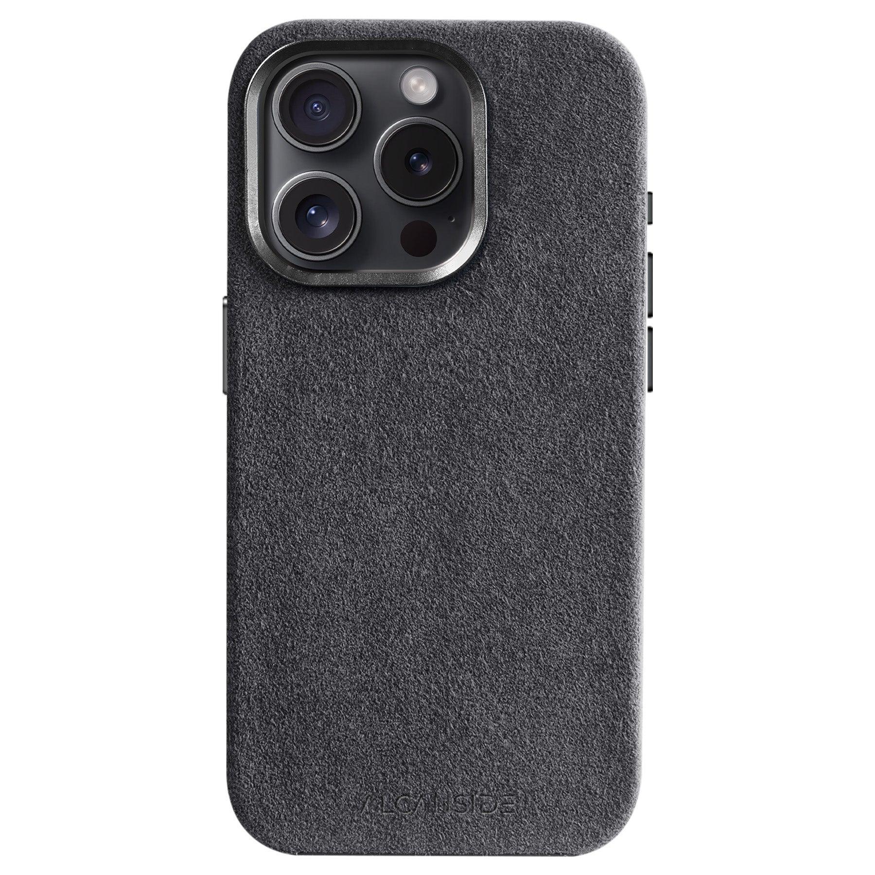 iPhone 15 Pro - Alcantara Case - Space Grey