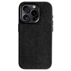 iPhone 15 Pro Max - Alcantara Case - Deep Black