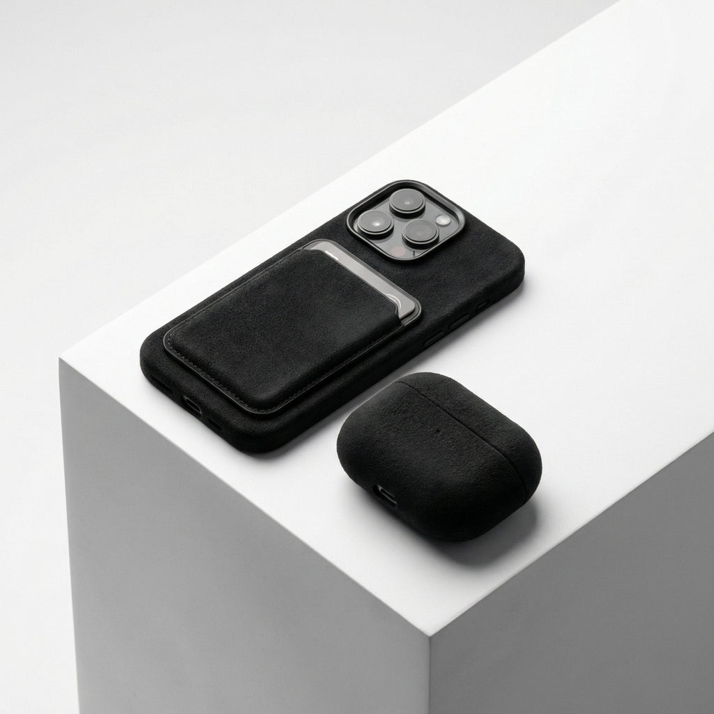 iPhone 15 Pro Max - Alcantara Case - Deep Black