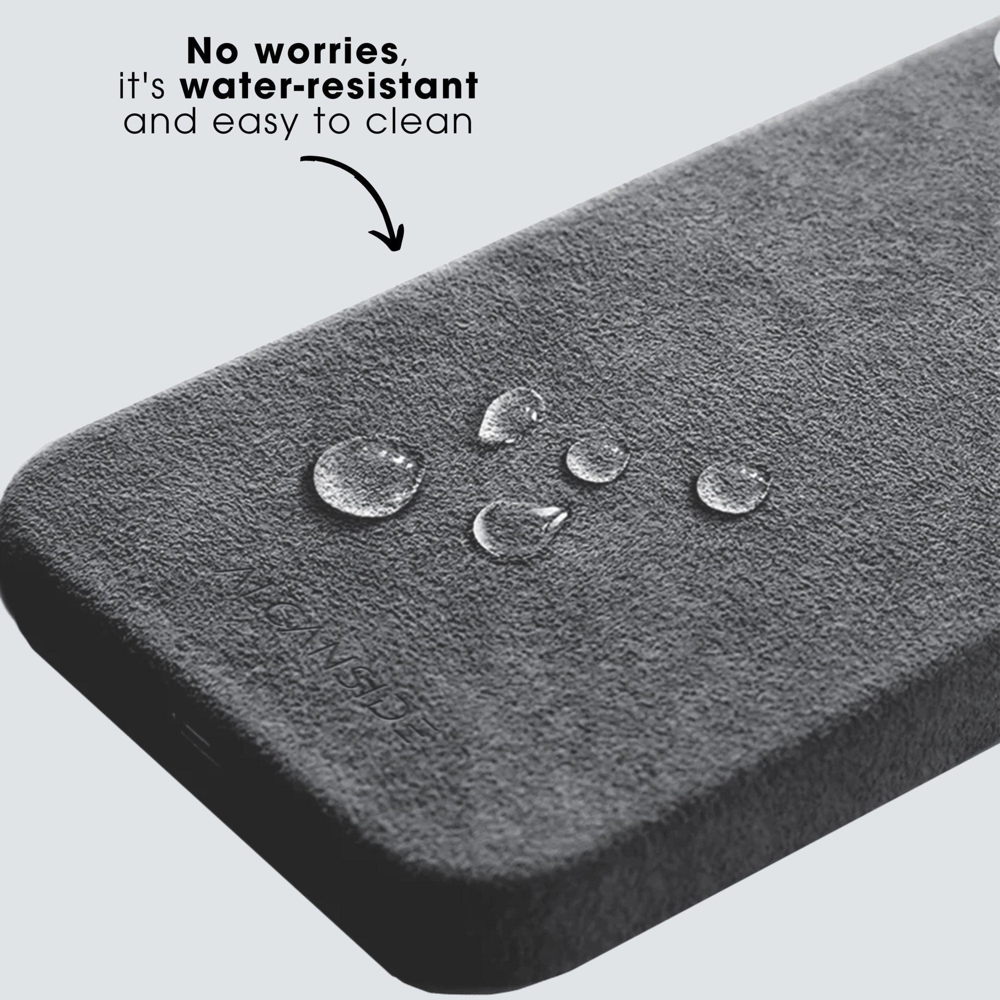 iPhone 15 Pro Max - Alcantara Case - Nardo Gray