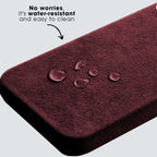 iPhone 15 Pro Max - Alcantara Case - Wine Red