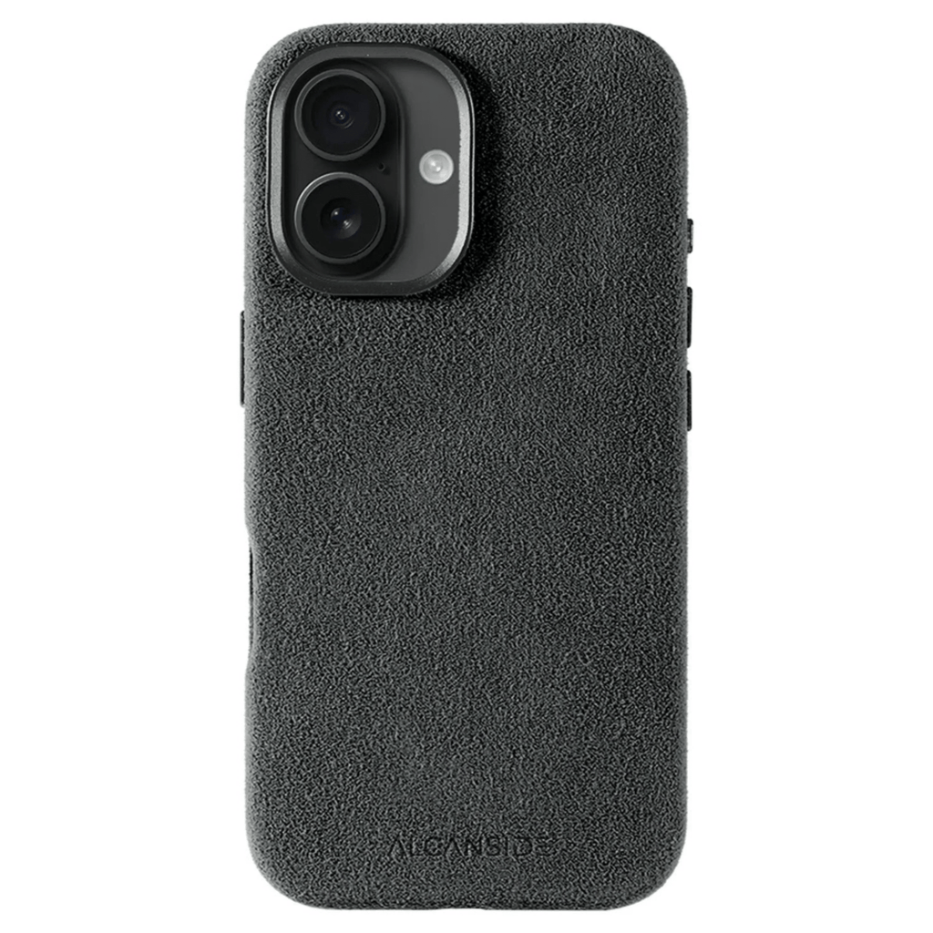 iPhone 16 - Alcantara Case - Space Grey