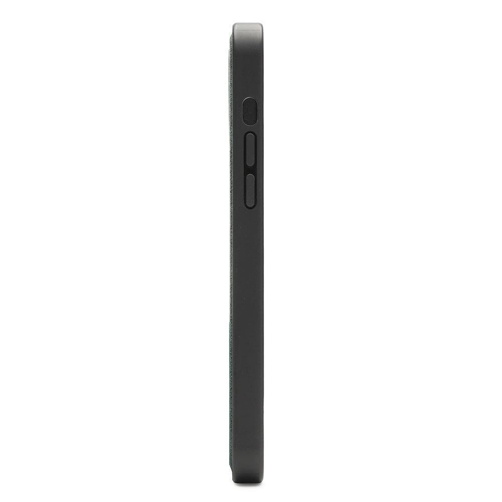 iPhone 15 - Alcantara Back Cover - Midnight Green