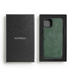 iPhone 16 - Alcantara Back Cover - Midnight Green