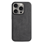iPhone 15 Pro Max - Alcantara Back Cover - Space Grey