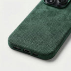 iPhone 16 Pro Max - Alcantara Case- Midnight Green