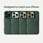 iPhone 16 Pro Max - Alcantara Case- Midnight Green