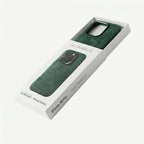 iPhone 16 Pro Max - Alcantara Case- Midnight Green