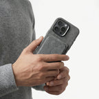 iPhone 16 Pro Max - Alcantara Case - Nardo Gray