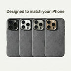 iPhone 16 Pro Max - Alcantara Case - Nardo Gray