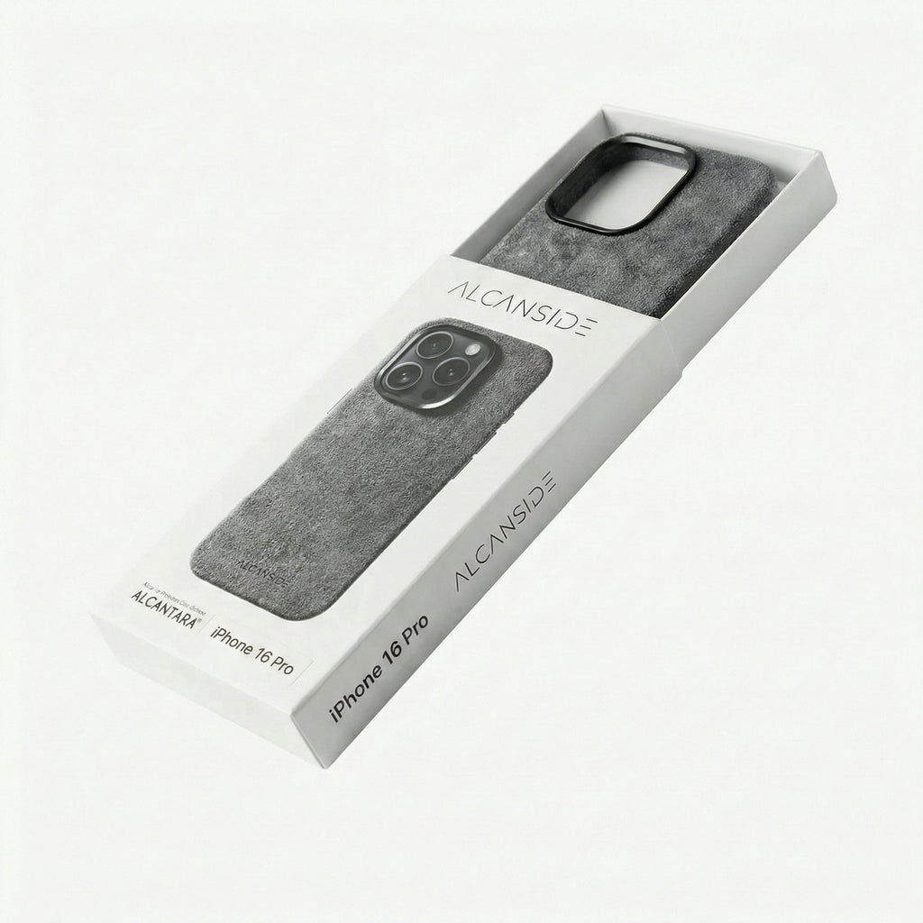 iPhone 16 Pro - Alcantara Case - Nardo Gray