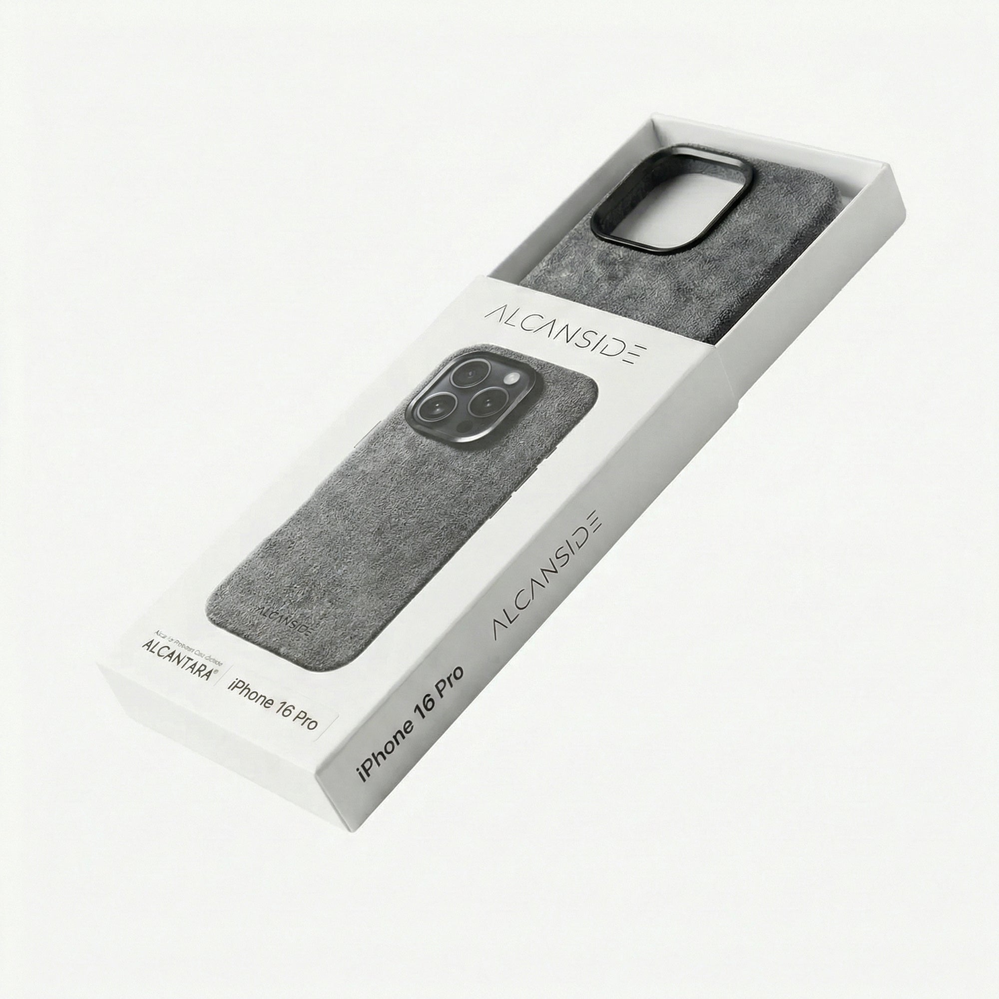 iPhone 16 Pro Max - Alcantara Case - Nardo Gray